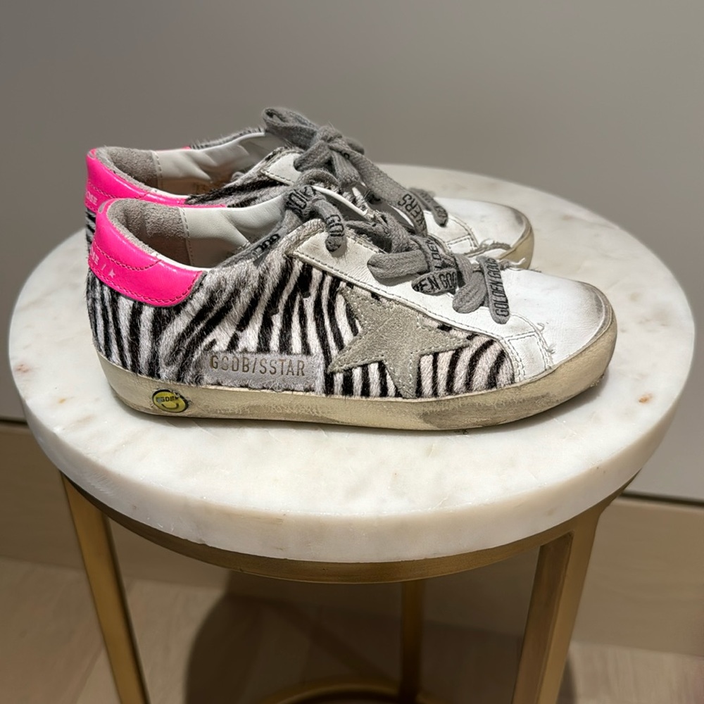 Golden goose kids super comfortable.